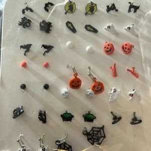 Halloween Themed Earrings Set
